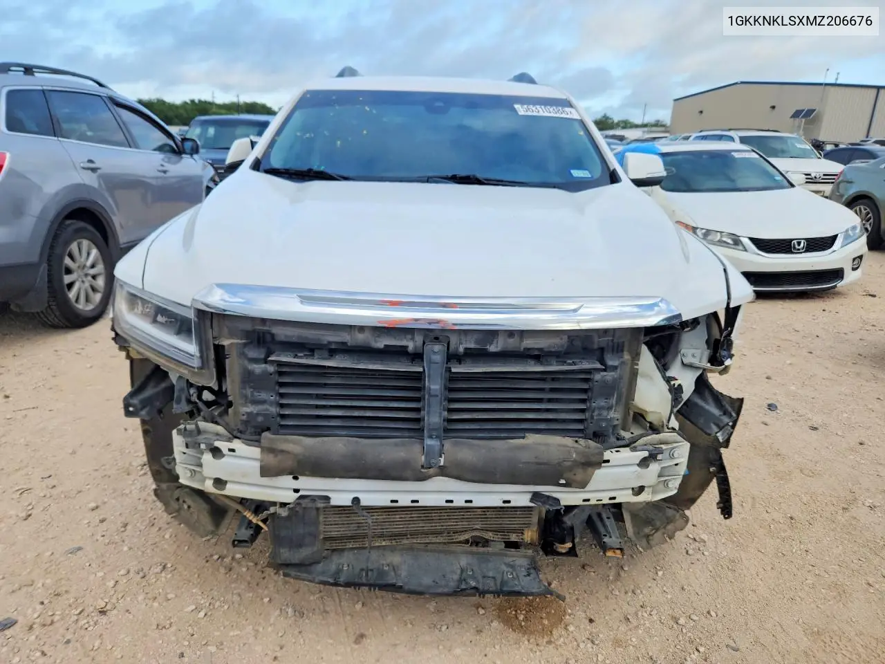 2021 GMC Acadia Sle VIN: 1GKKNKLSXMZ206676 Lot: 56310386