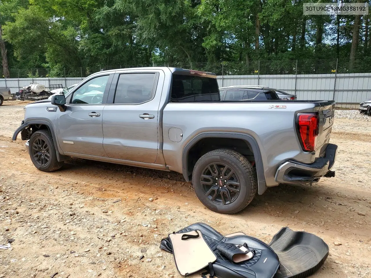 2021 GMC Siera15002Wd VIN: 3GTU9CET3MG388192 Lot: 56519496