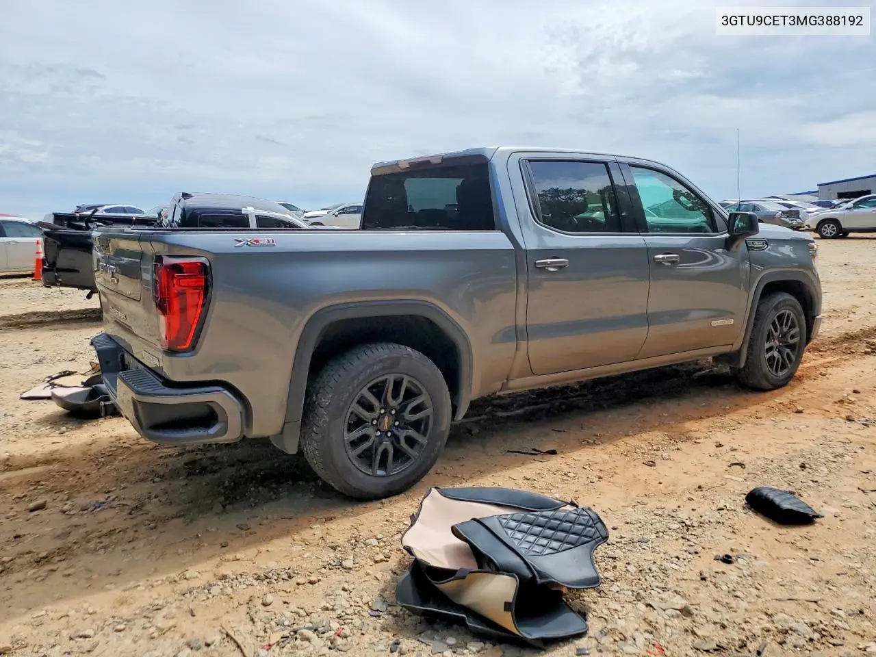 2021 GMC Siera15002Wd VIN: 3GTU9CET3MG388192 Lot: 56519496