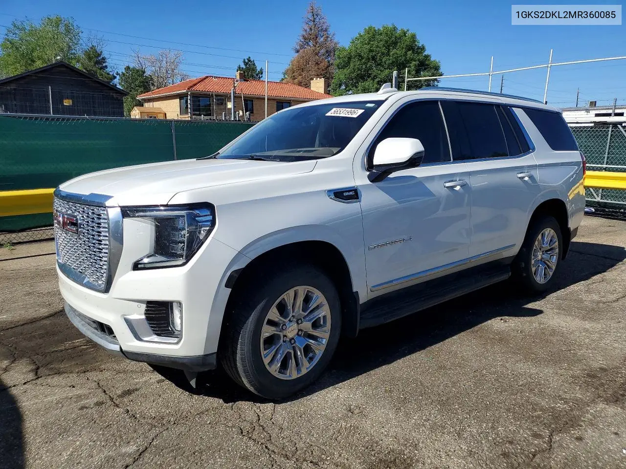 2021 GMC Yukon Denali VIN: 1GKS2DKL2MR360085 Lot: 56531996