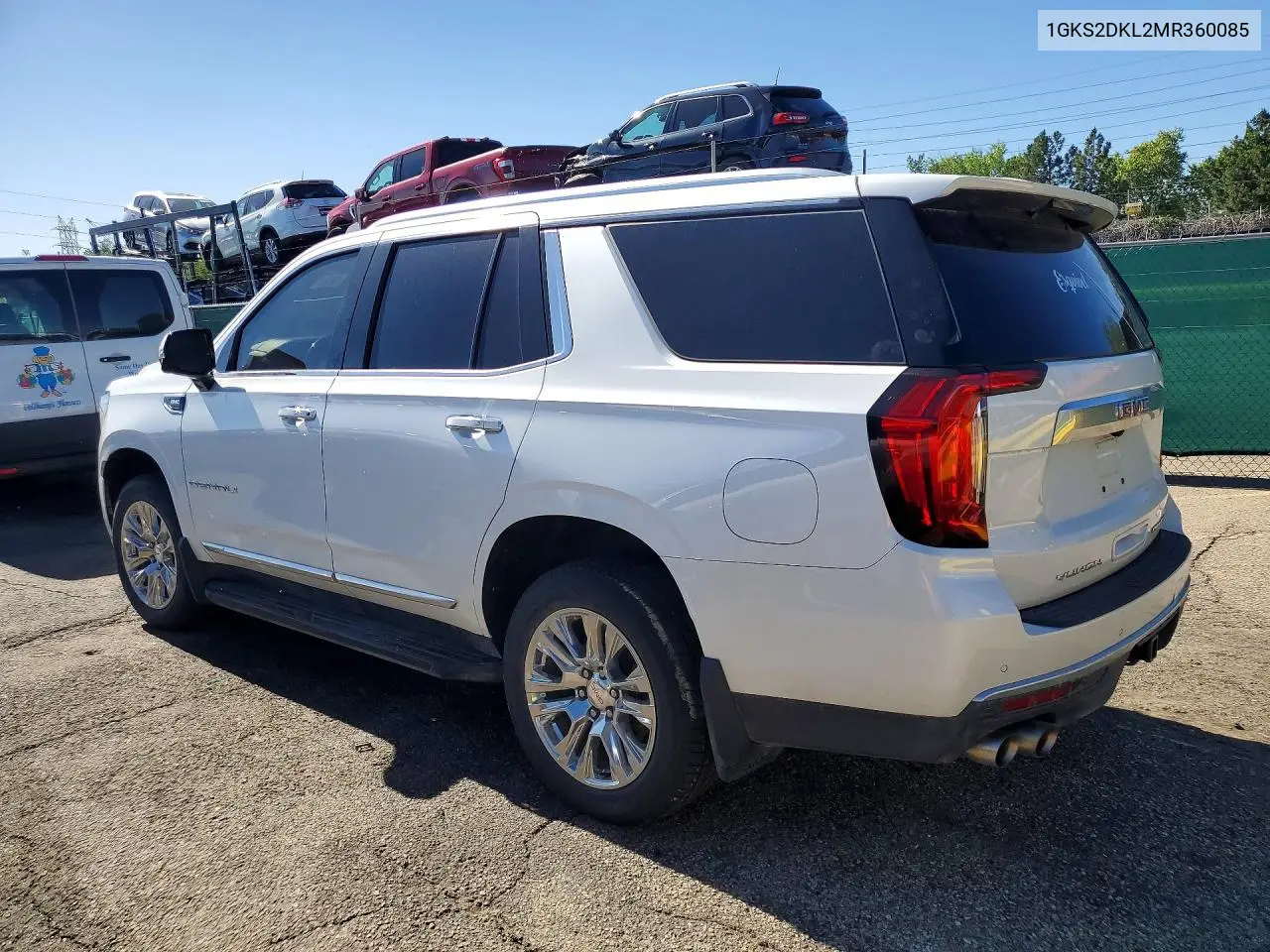 2021 GMC Yukon Denali VIN: 1GKS2DKL2MR360085 Lot: 56531996