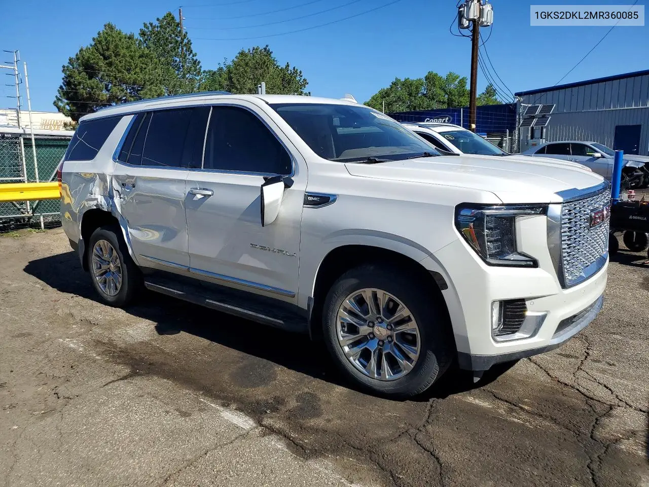 2021 GMC Yukon Denali VIN: 1GKS2DKL2MR360085 Lot: 56531996