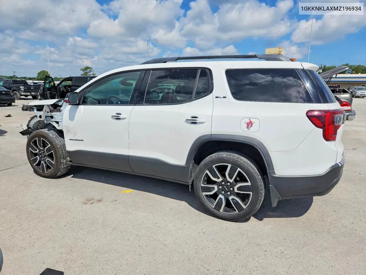 2021 GMC Acadia Sle VIN: 1GKKNKLAXMZ196934 Lot: 56765866