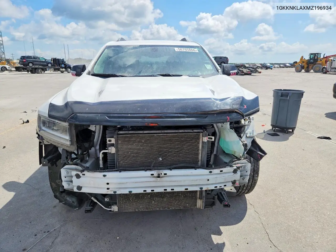 2021 GMC Acadia Sle VIN: 1GKKNKLAXMZ196934 Lot: 56765866