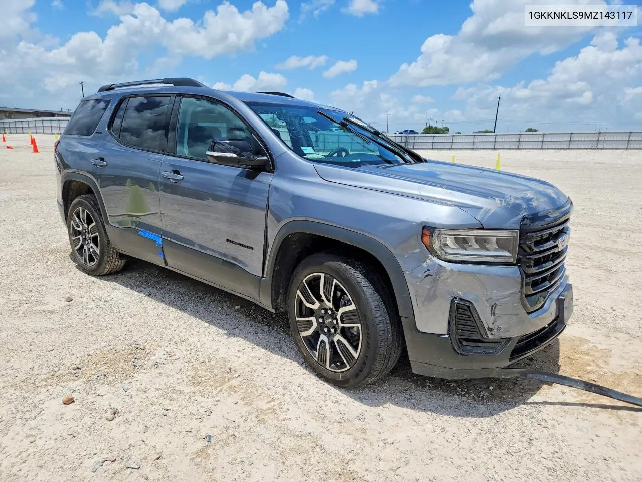 2021 GMC Acadia Sle VIN: 1GKKNKLS9MZ143117 Lot: 56861896