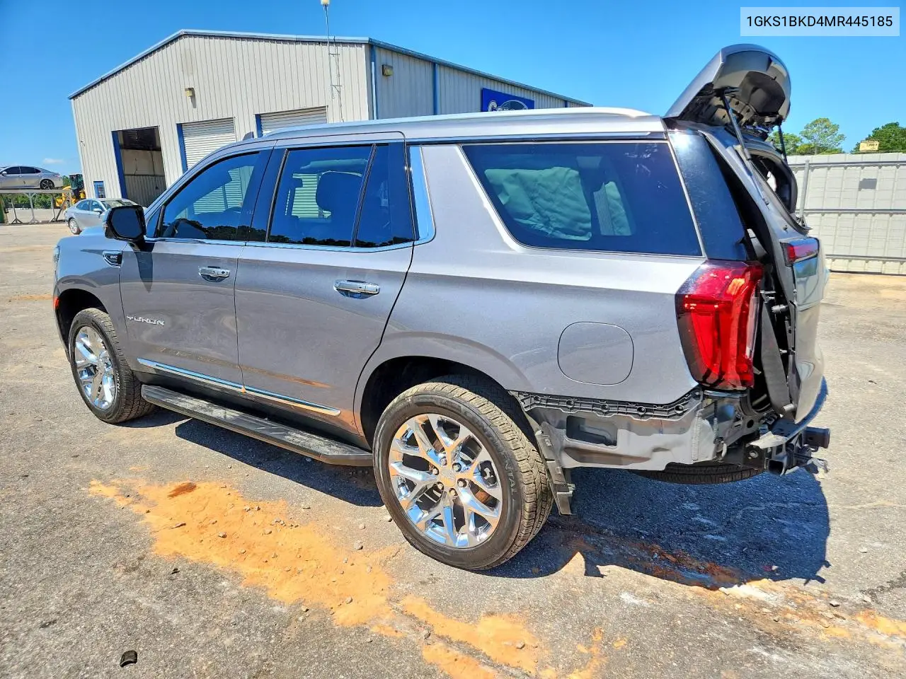 2021 GMC Yukon Slt VIN: 1GKS1BKD4MR445185 Lot: 57075776