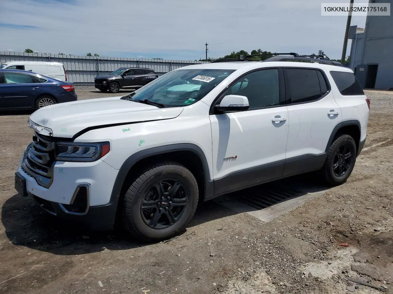 2021 GMC Acadia At4 VIN: 1GKKNLLS2MZ175168 Lot: 57306816