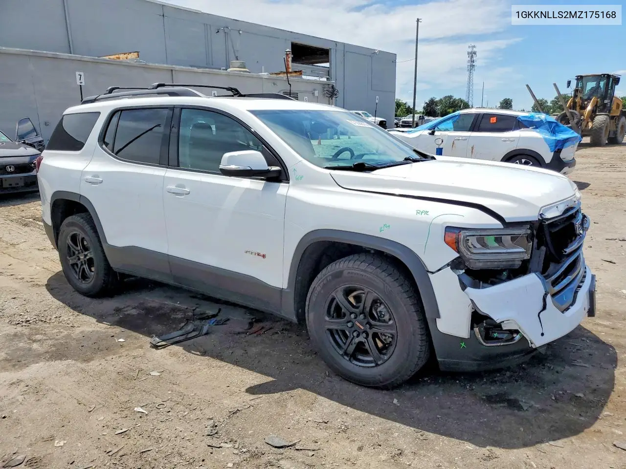 2021 GMC Acadia At4 VIN: 1GKKNLLS2MZ175168 Lot: 57306816