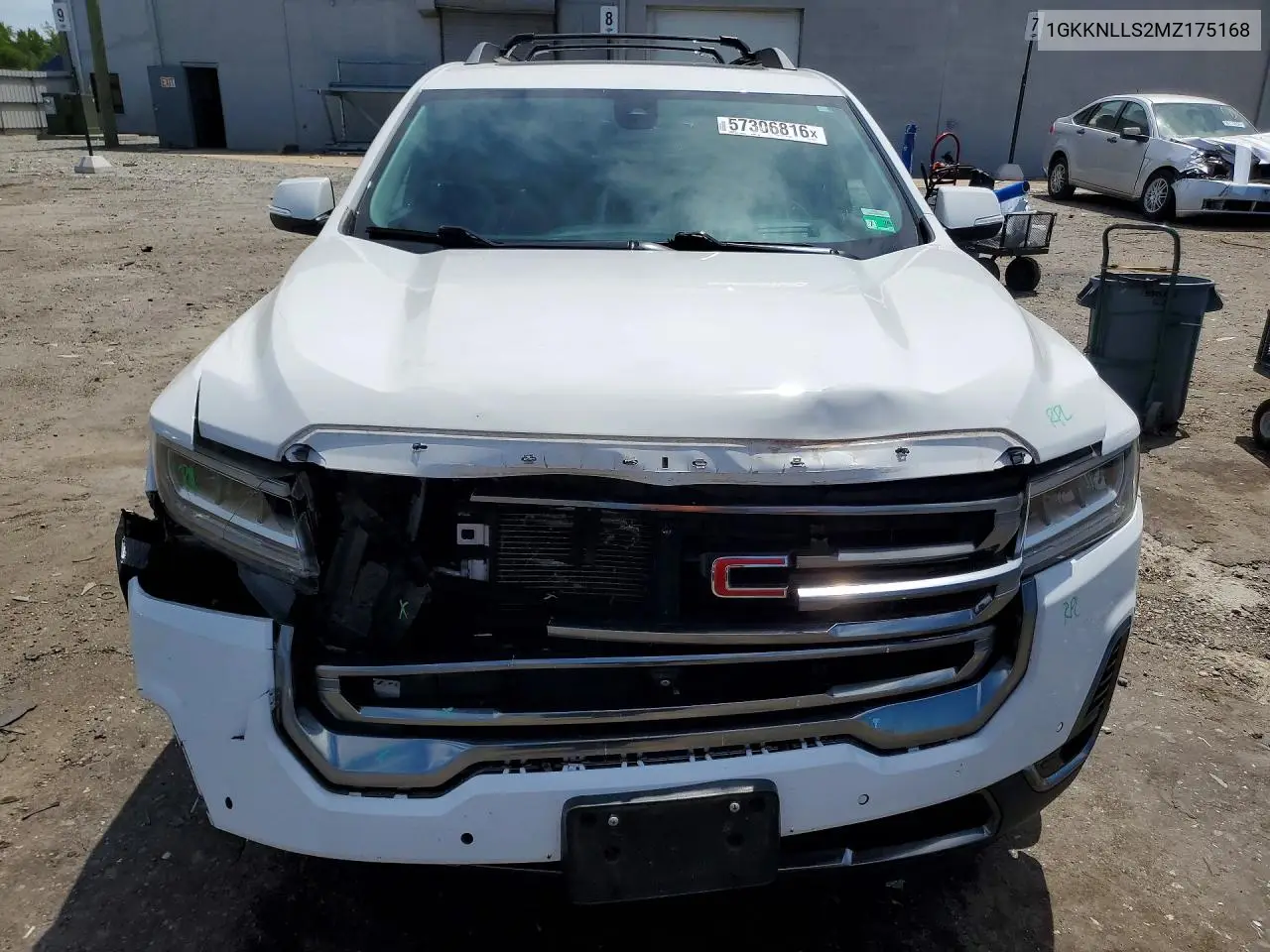 2021 GMC Acadia At4 VIN: 1GKKNLLS2MZ175168 Lot: 57306816