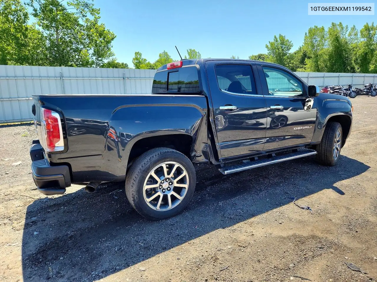 2021 GMC Canyon Denali VIN: 1GTG6EENXM1199542 Lot: 58125876