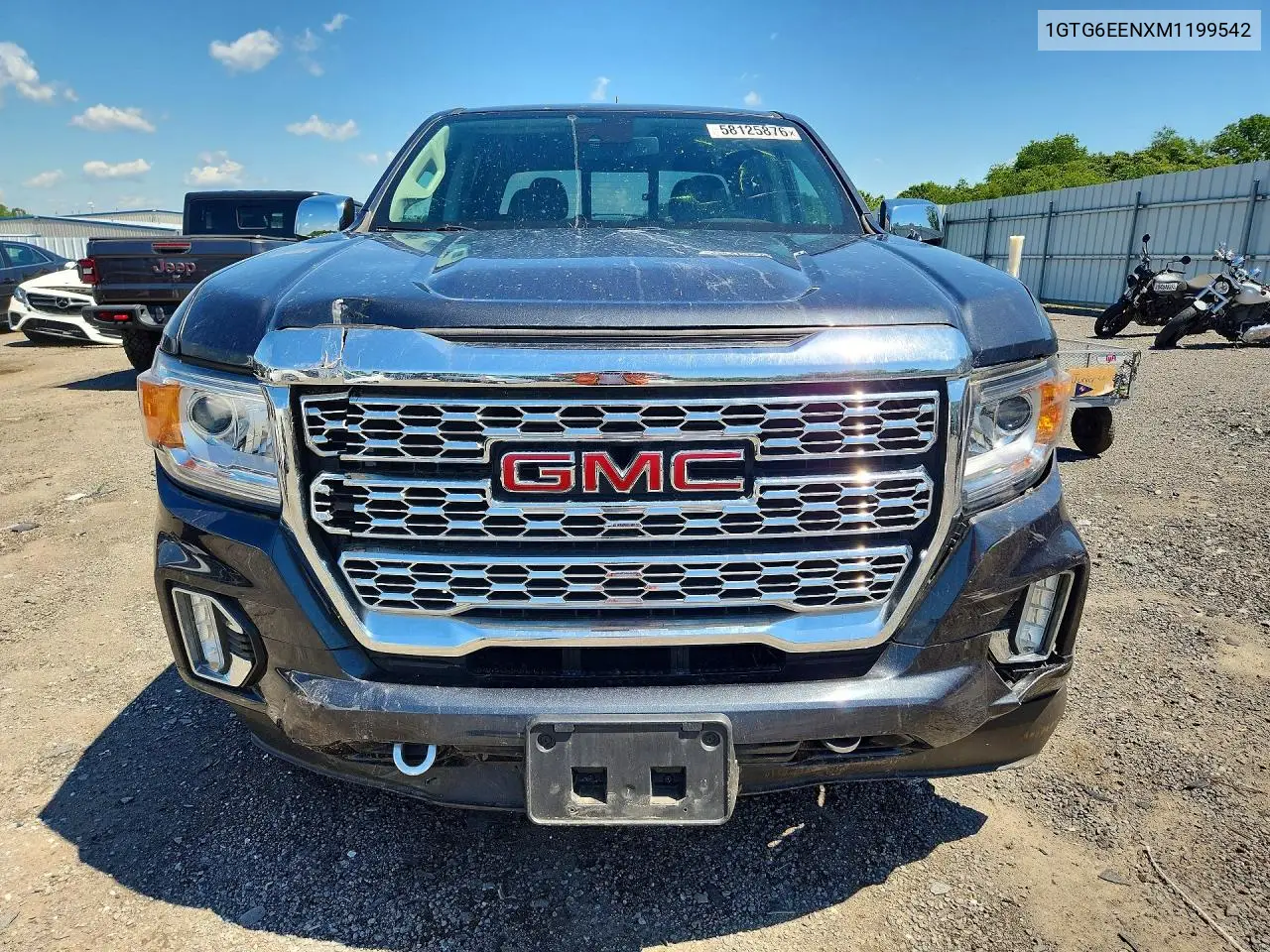 2021 GMC Canyon Denali VIN: 1GTG6EENXM1199542 Lot: 58125876