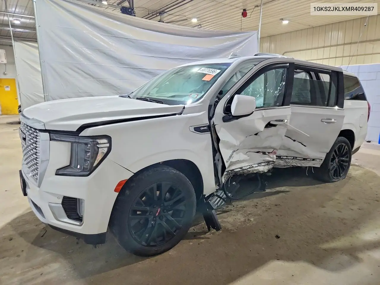 2021 GMC Yukon Xl Denali VIN: 1GKS2JKLXMR409287 Lot: 58776596