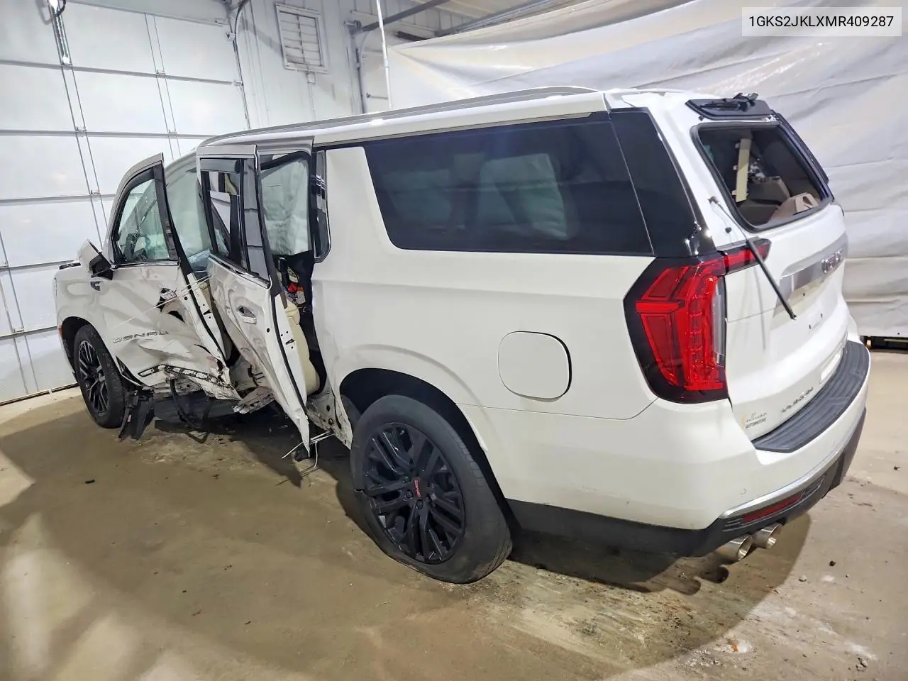 2021 GMC Yukon Xl Denali VIN: 1GKS2JKLXMR409287 Lot: 58776596