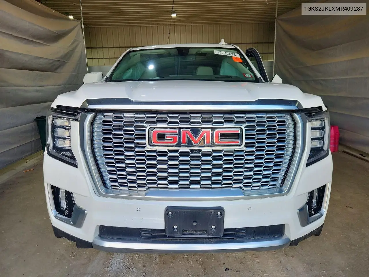 2021 GMC Yukon Xl Denali VIN: 1GKS2JKLXMR409287 Lot: 58776596