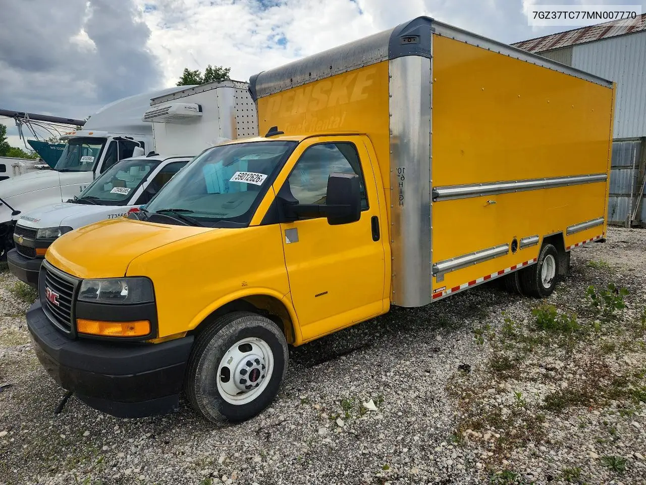 2021 GMC Savana Box Truck