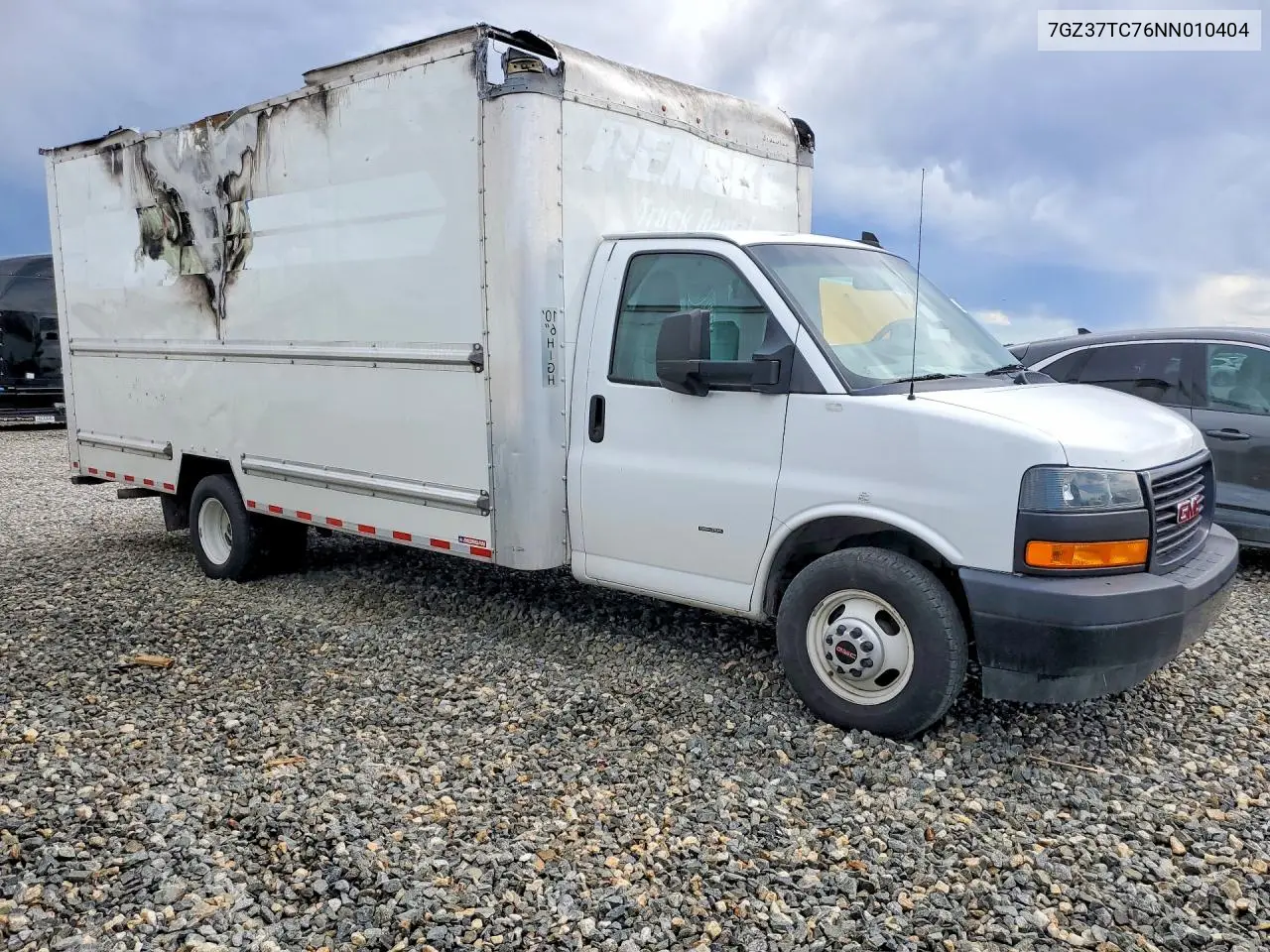 2022 GMC Savana Box Truck VIN: 7GZ37TC76NN010404 Lot: 52099926