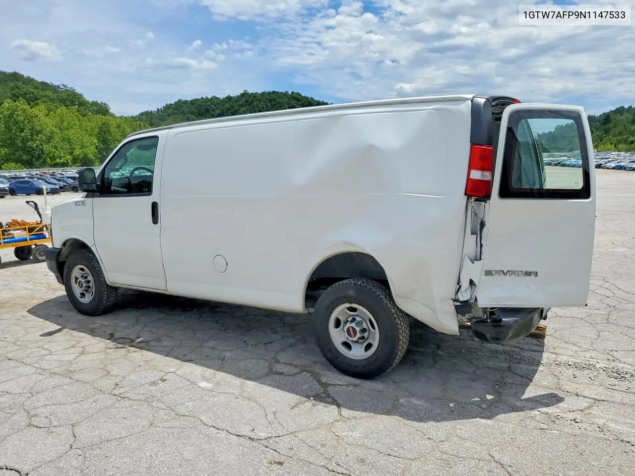 2022 GMC Savana G2500 VIN: 1GTW7AFP9N1147533 Lot: 55339156