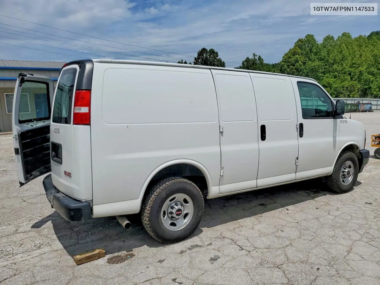 2022 GMC Savana G2500 VIN: 1GTW7AFP9N1147533 Lot: 55339156