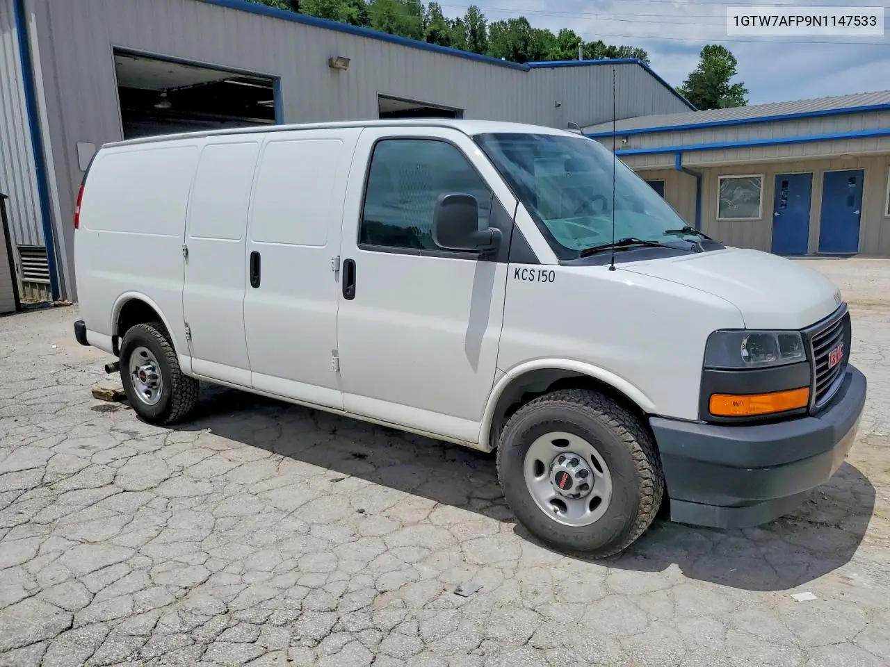 2022 GMC Savana G2500 VIN: 1GTW7AFP9N1147533 Lot: 55339156