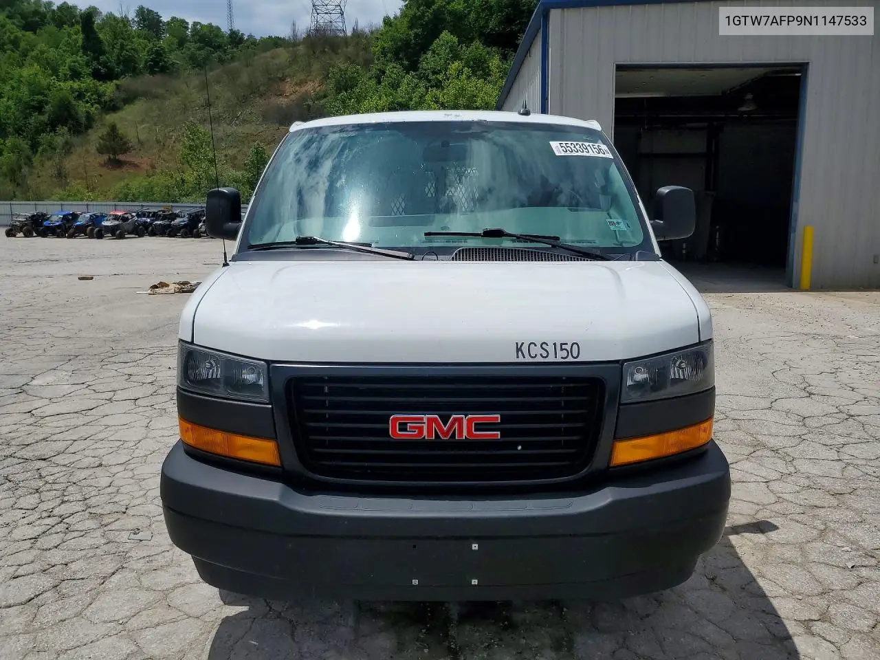 2022 GMC Savana G2500 VIN: 1GTW7AFP9N1147533 Lot: 55339156