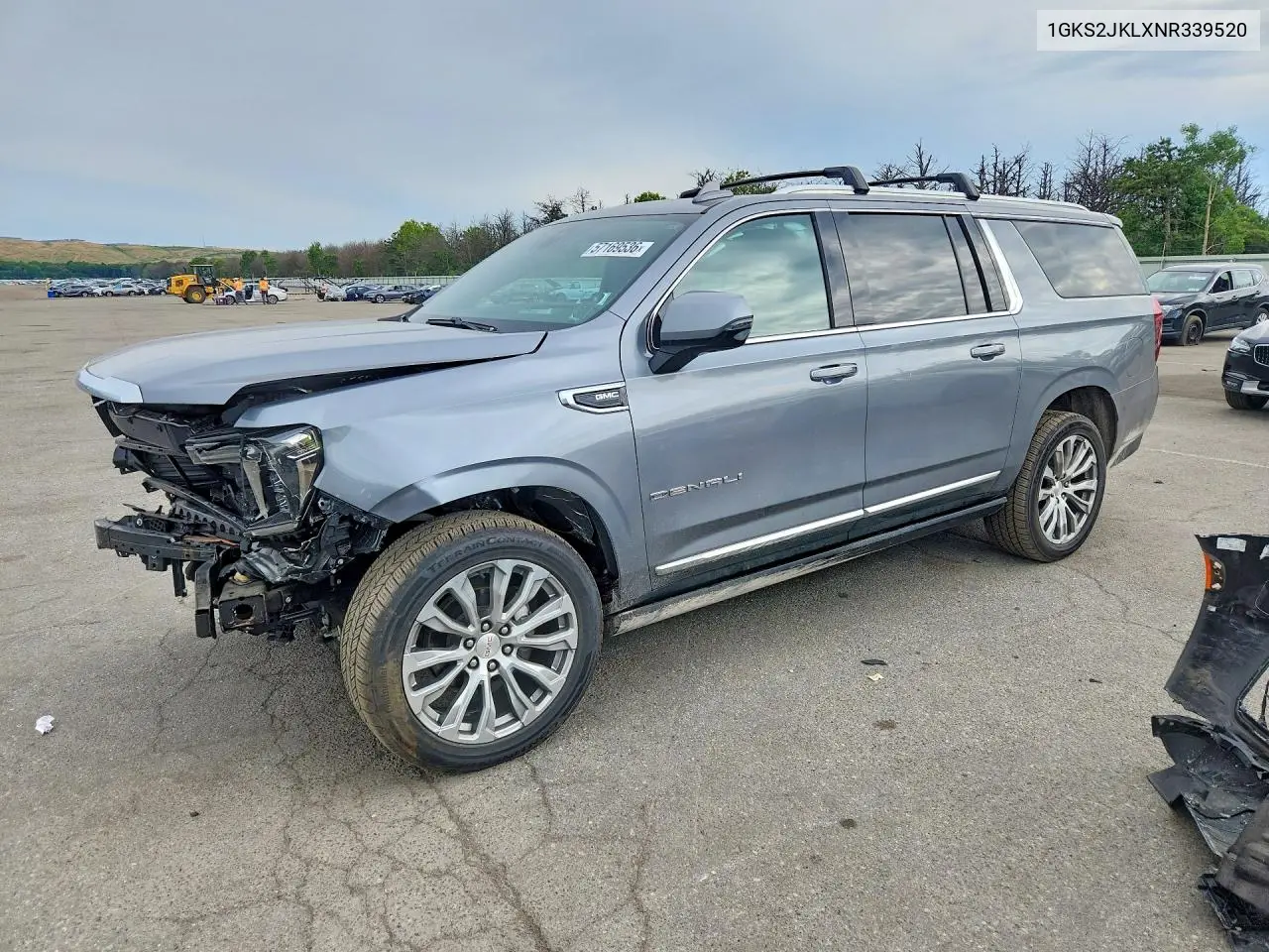 2022 GMC Yukon Xl Denali VIN: 1GKS2JKLXNR339520 Lot: 57169536