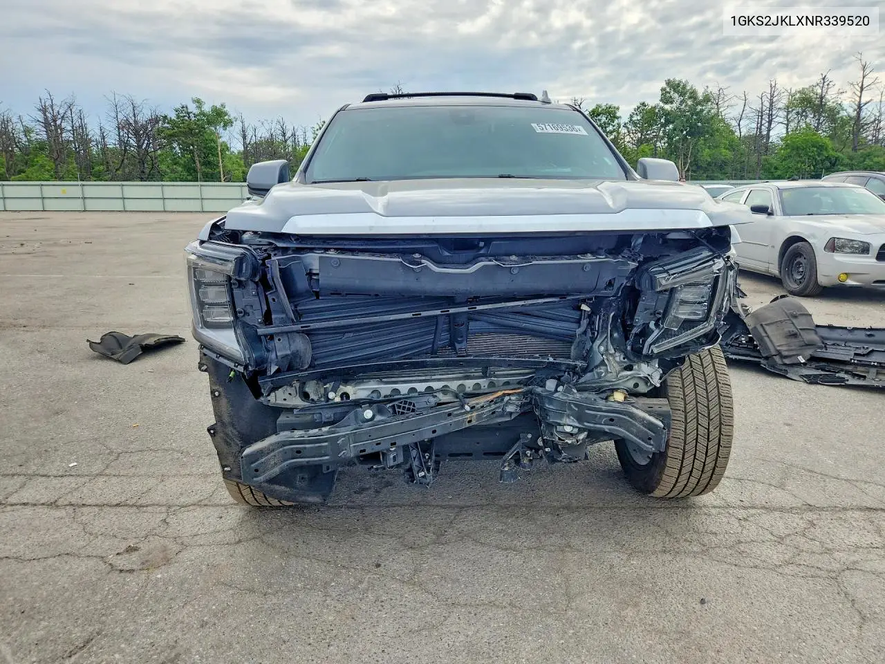 2022 GMC Yukon Xl Denali VIN: 1GKS2JKLXNR339520 Lot: 57169536
