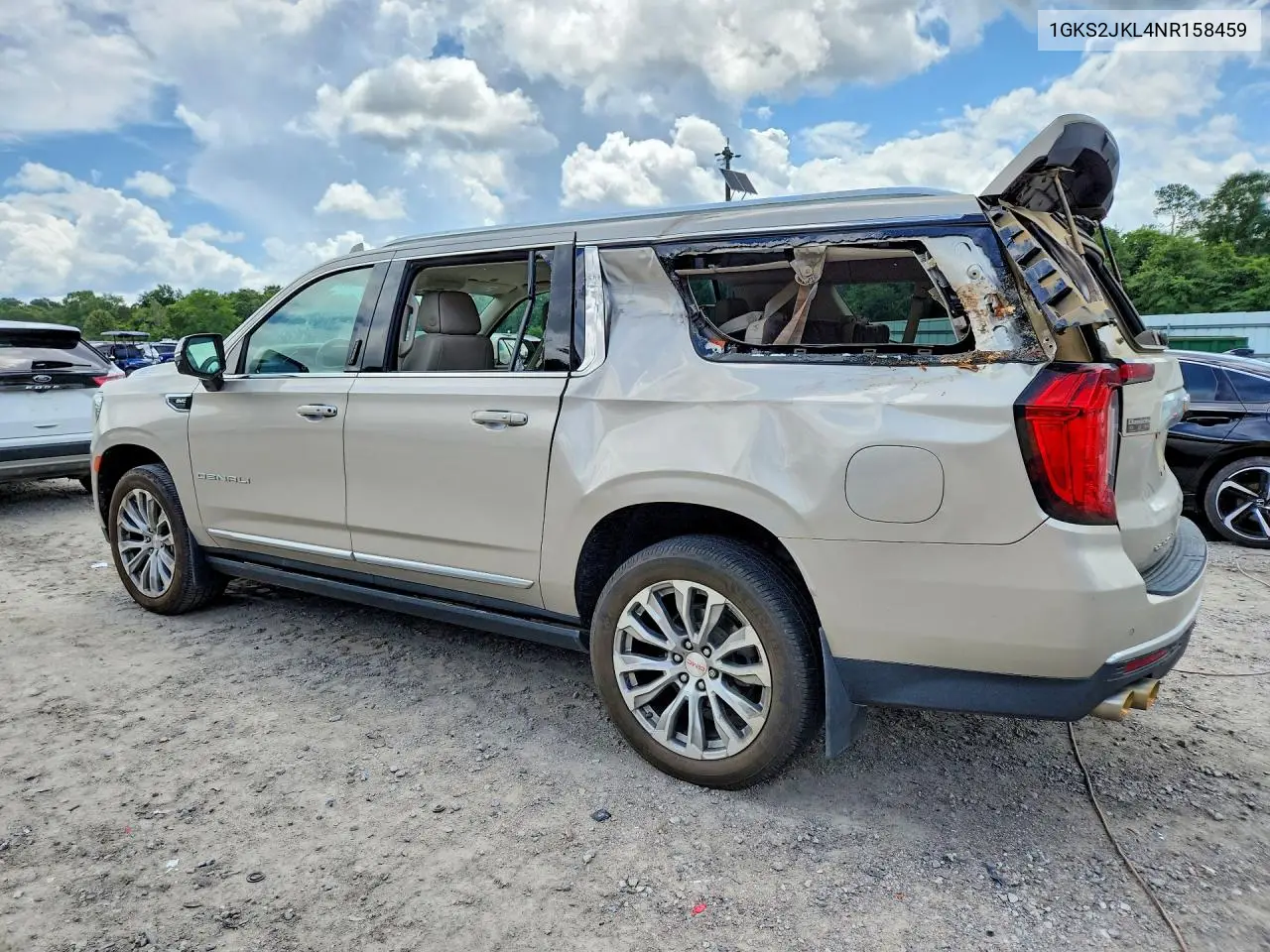2022 GMC Yukon Xl Denali VIN: 1GKS2JKL4NR158459 Lot: 57637426