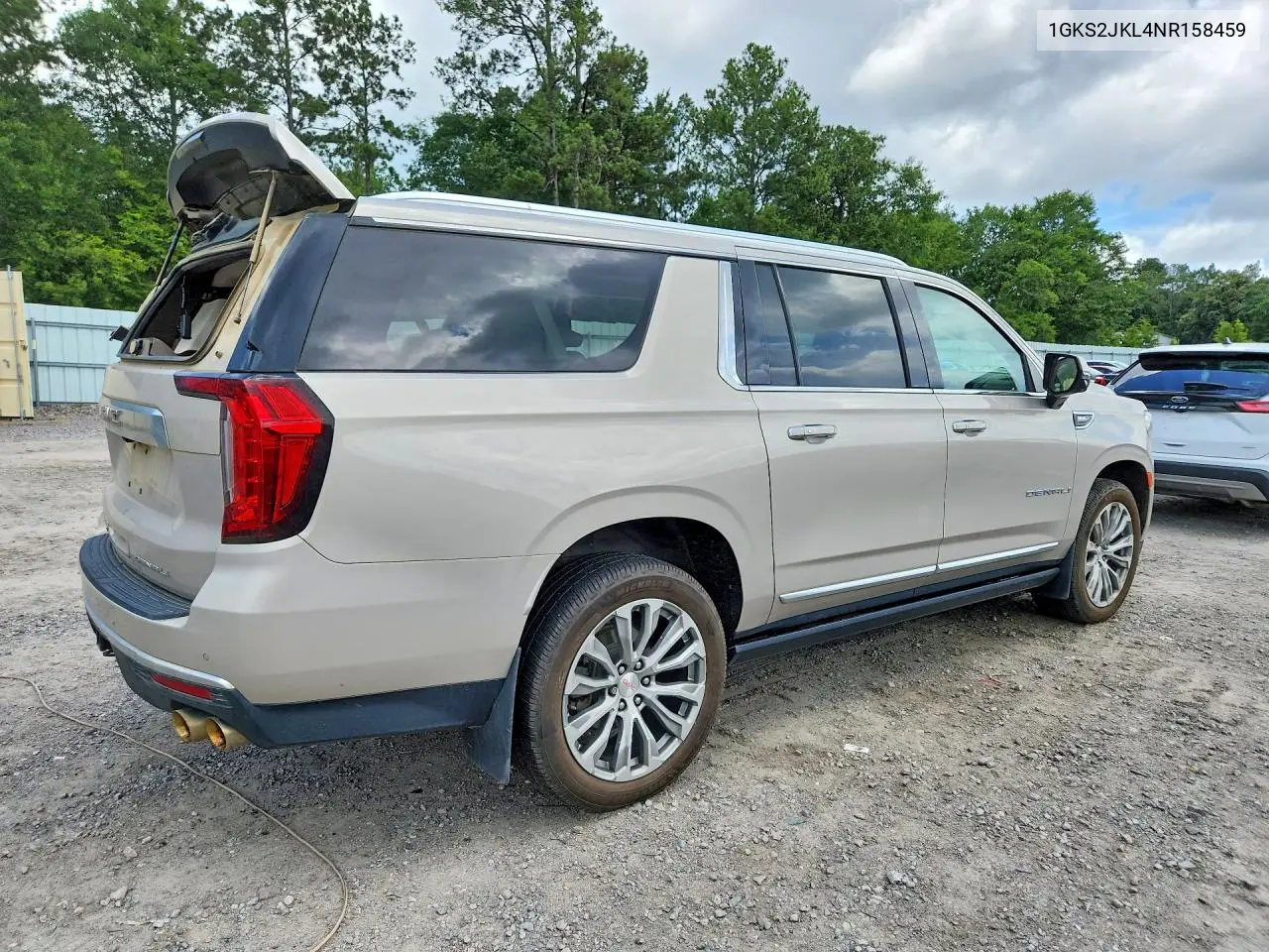 2022 GMC Yukon Xl Denali VIN: 1GKS2JKL4NR158459 Lot: 57637426