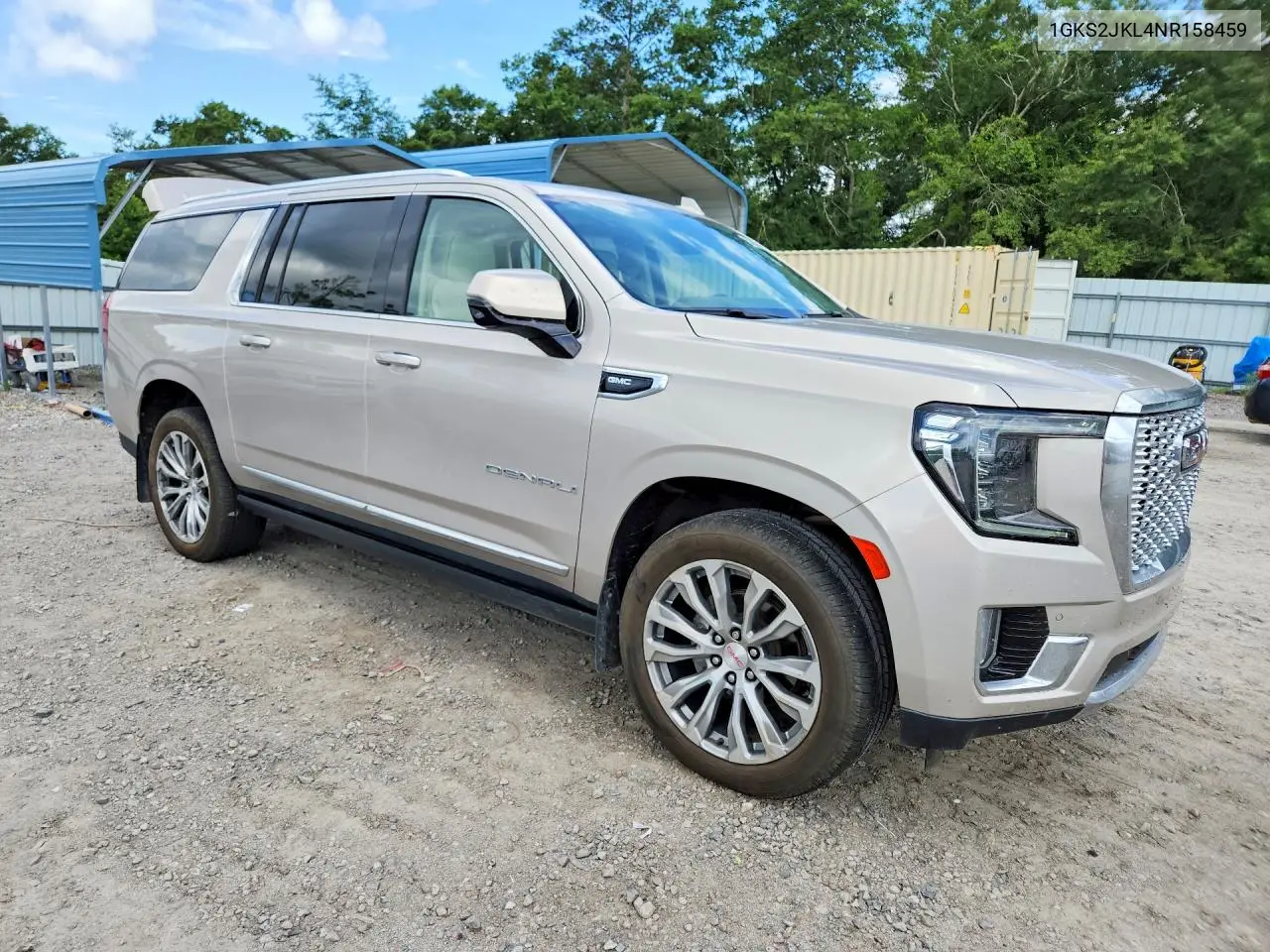 2022 GMC Yukon Xl Denali VIN: 1GKS2JKL4NR158459 Lot: 57637426