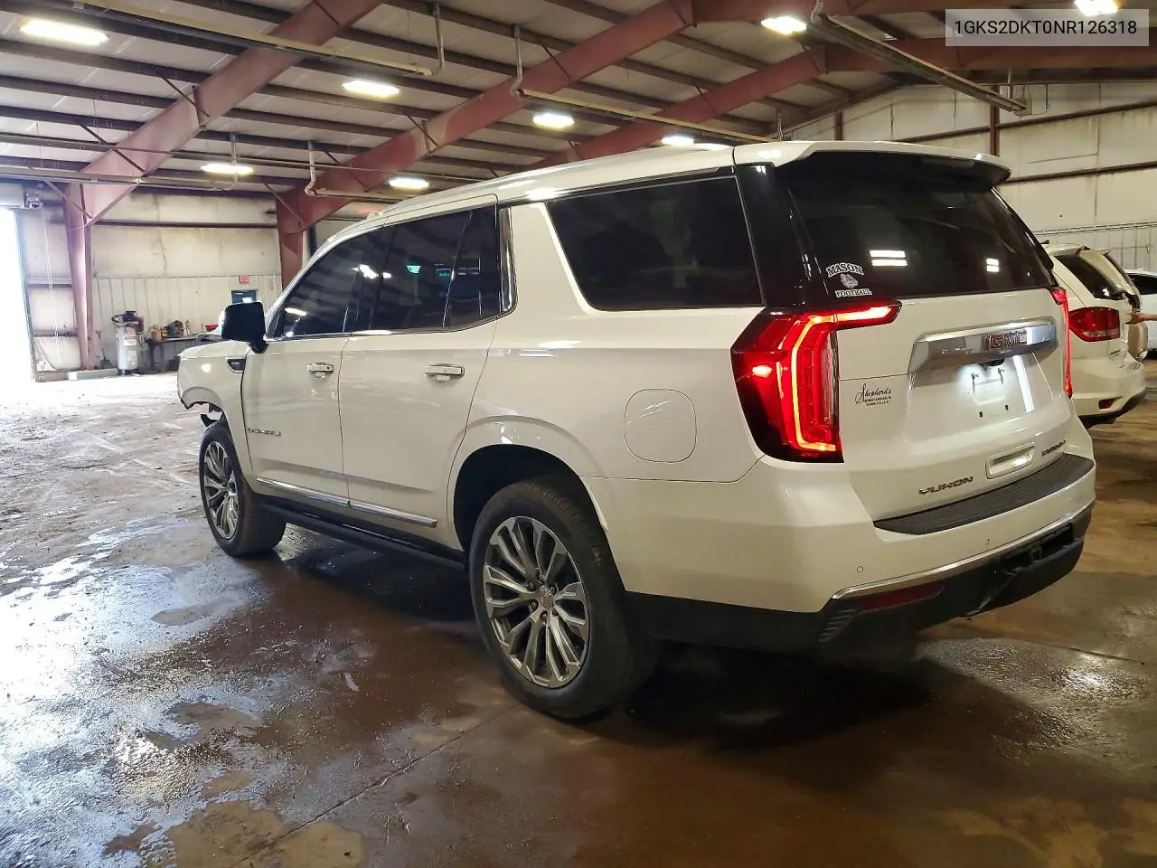 2022 GMC Yukon Denali VIN: 1GKS2DKT0NR126318 Lot: 57809916