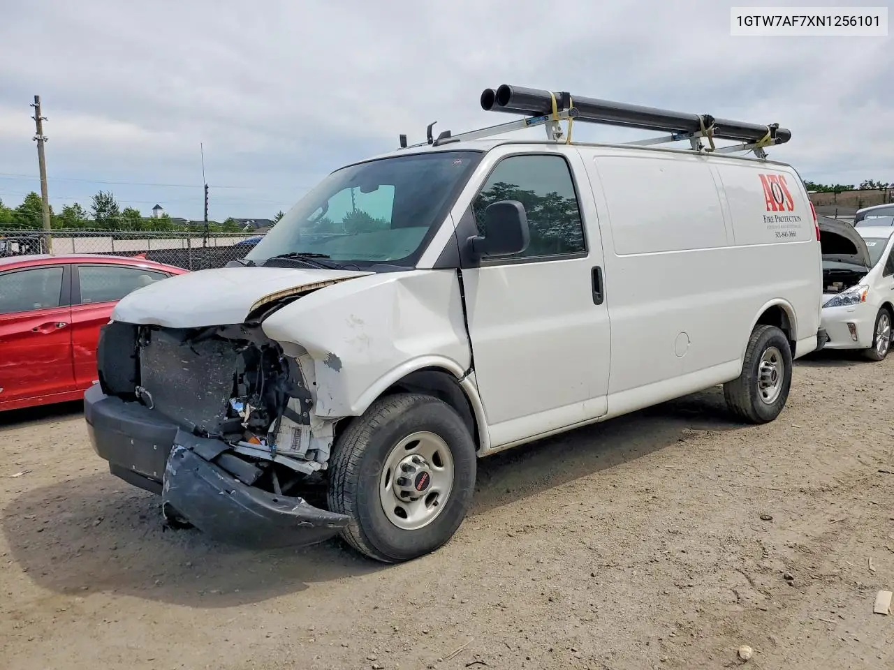 2022 GMC Savana G2500 VIN: 1GTW7AF7XN1256101 Lot: 58012706