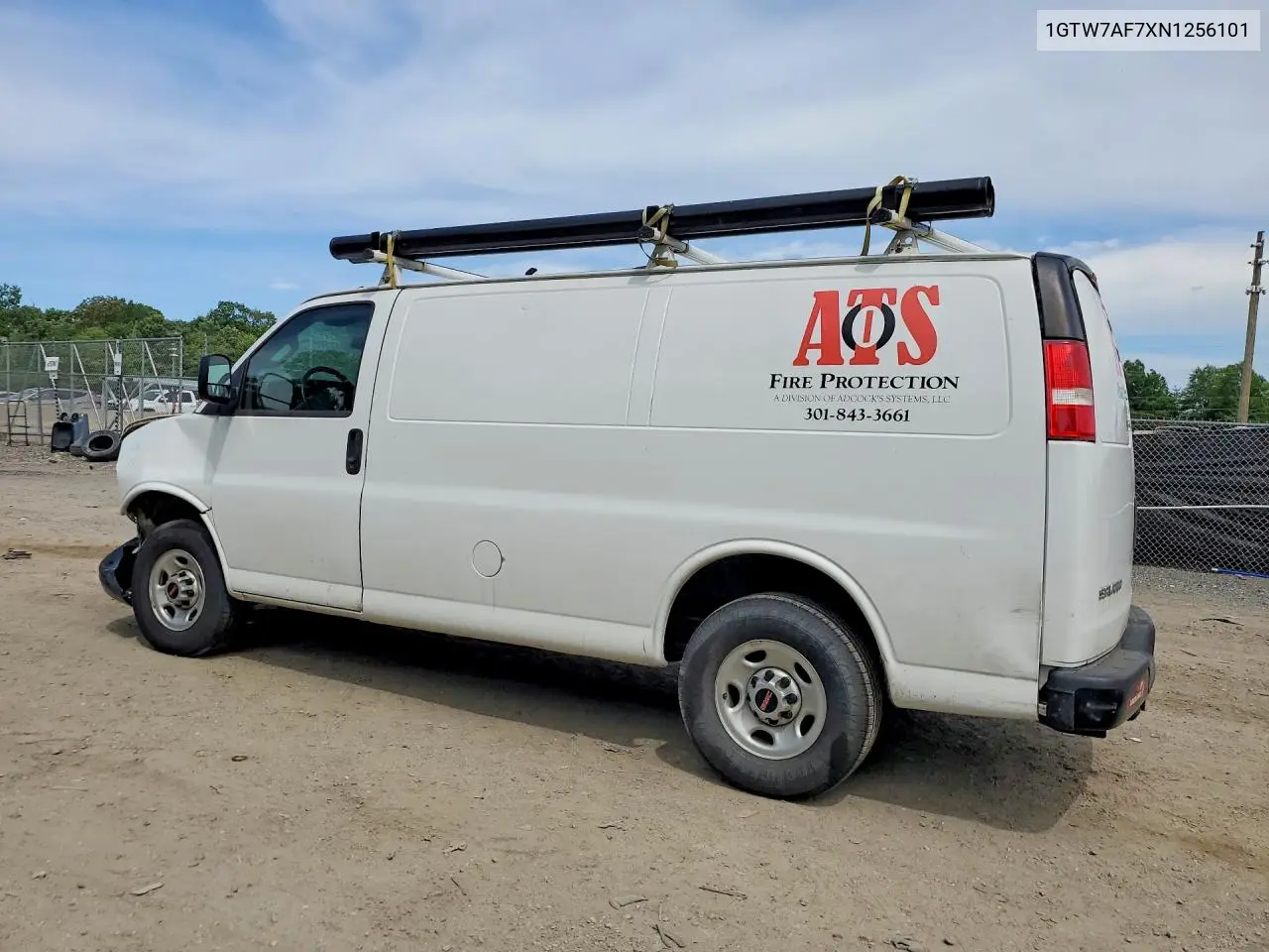 2022 GMC Savana G2500 VIN: 1GTW7AF7XN1256101 Lot: 58012706