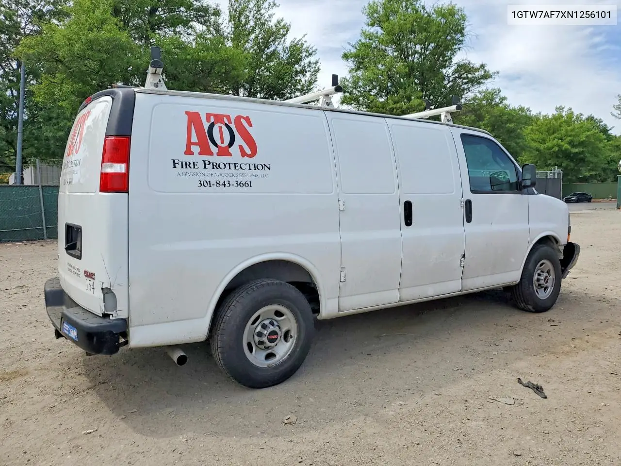 2022 GMC Savana G2500 VIN: 1GTW7AF7XN1256101 Lot: 58012706