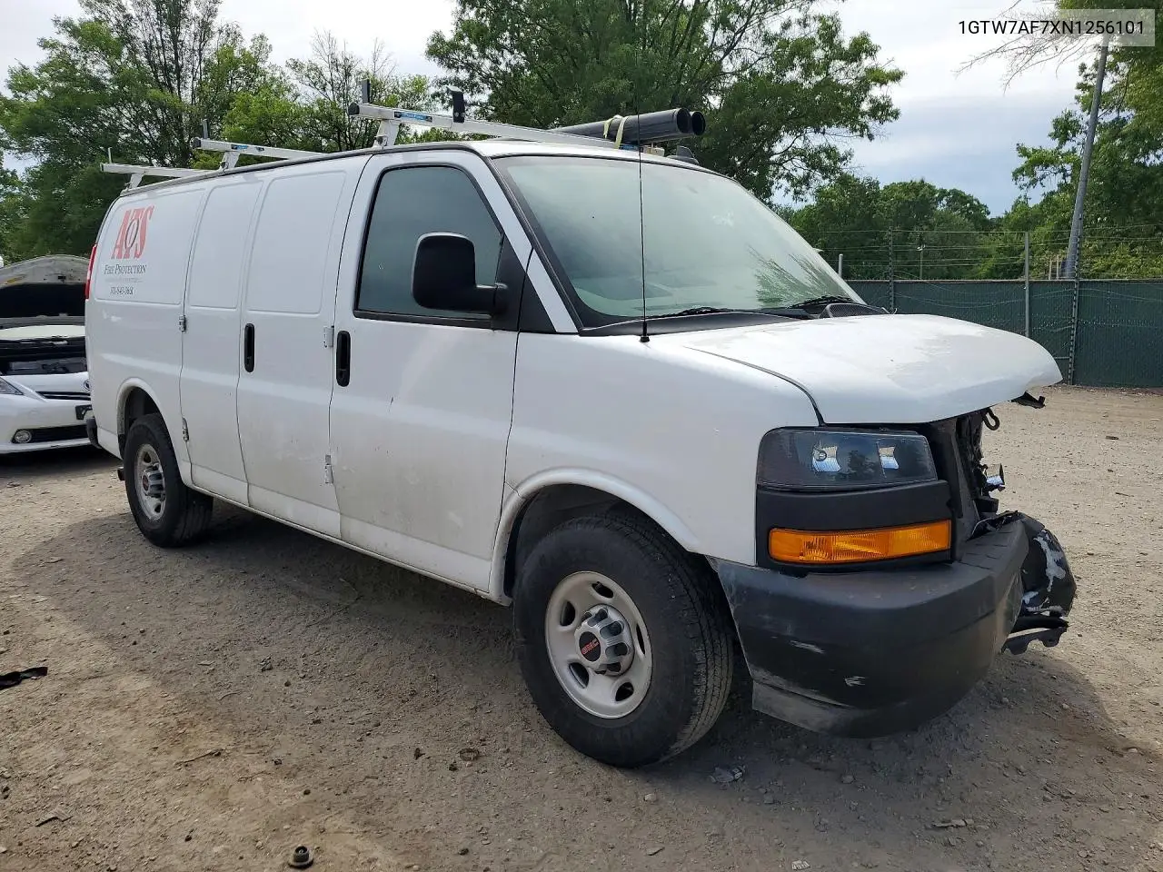 2022 GMC Savana G2500 VIN: 1GTW7AF7XN1256101 Lot: 58012706