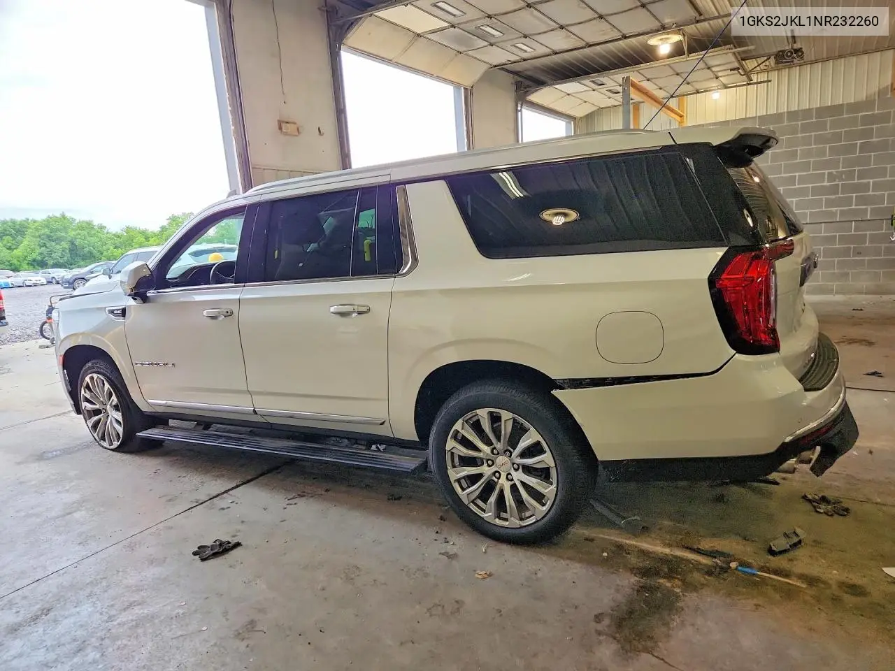 2022 GMC Yukon Xl Denali VIN: 1GKS2JKL1NR232260 Lot: 58053986