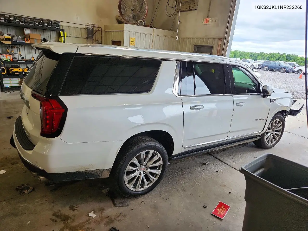 2022 GMC Yukon Xl Denali VIN: 1GKS2JKL1NR232260 Lot: 58053986