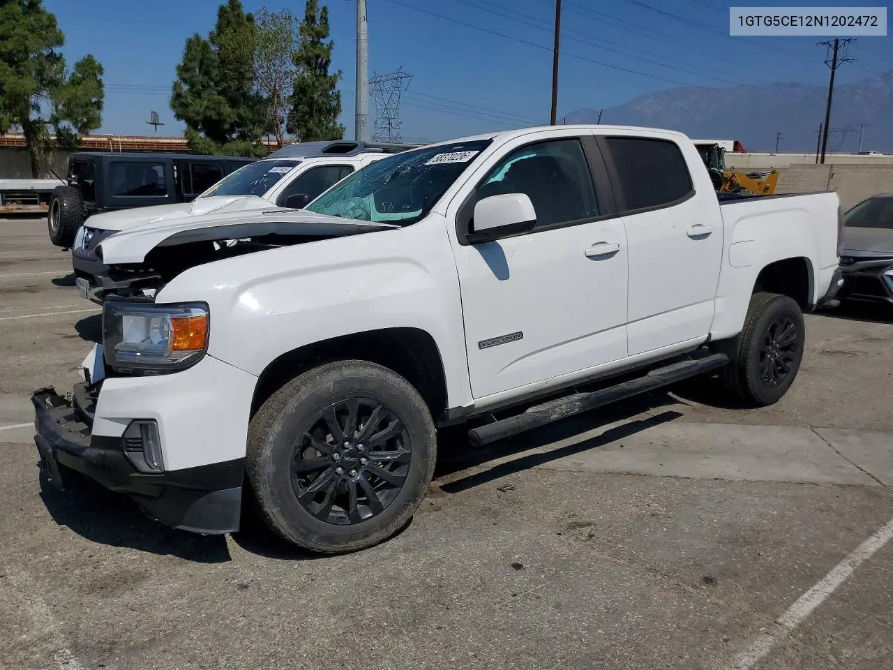 2022 GMC Canyon Elevation VIN: 1GTG5CE12N1202472 Lot: 58370236