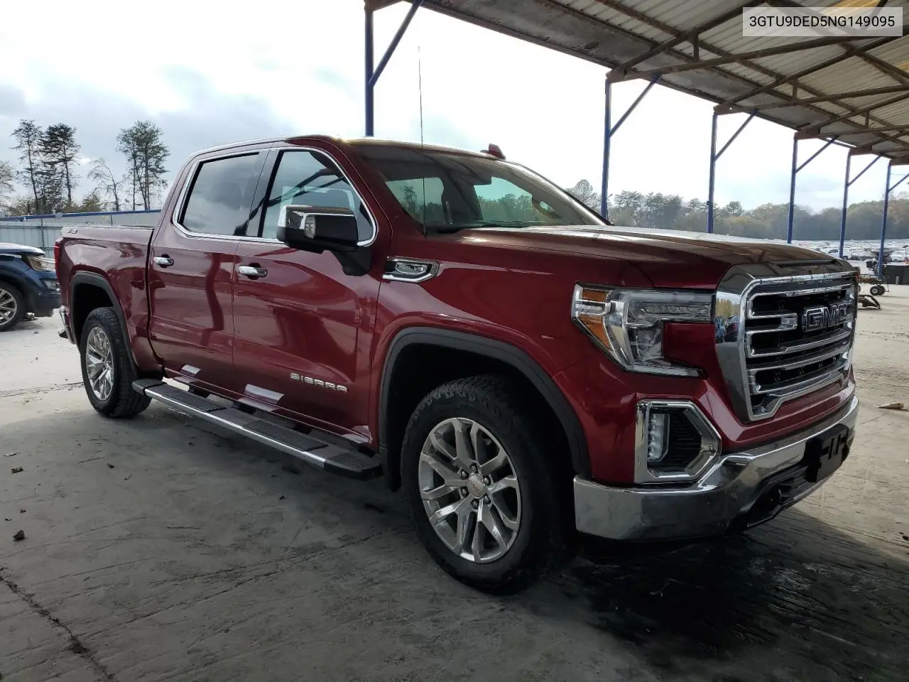 3GTU9DED5NG149095 2022 GMC Sierra Limited K1500 Slt