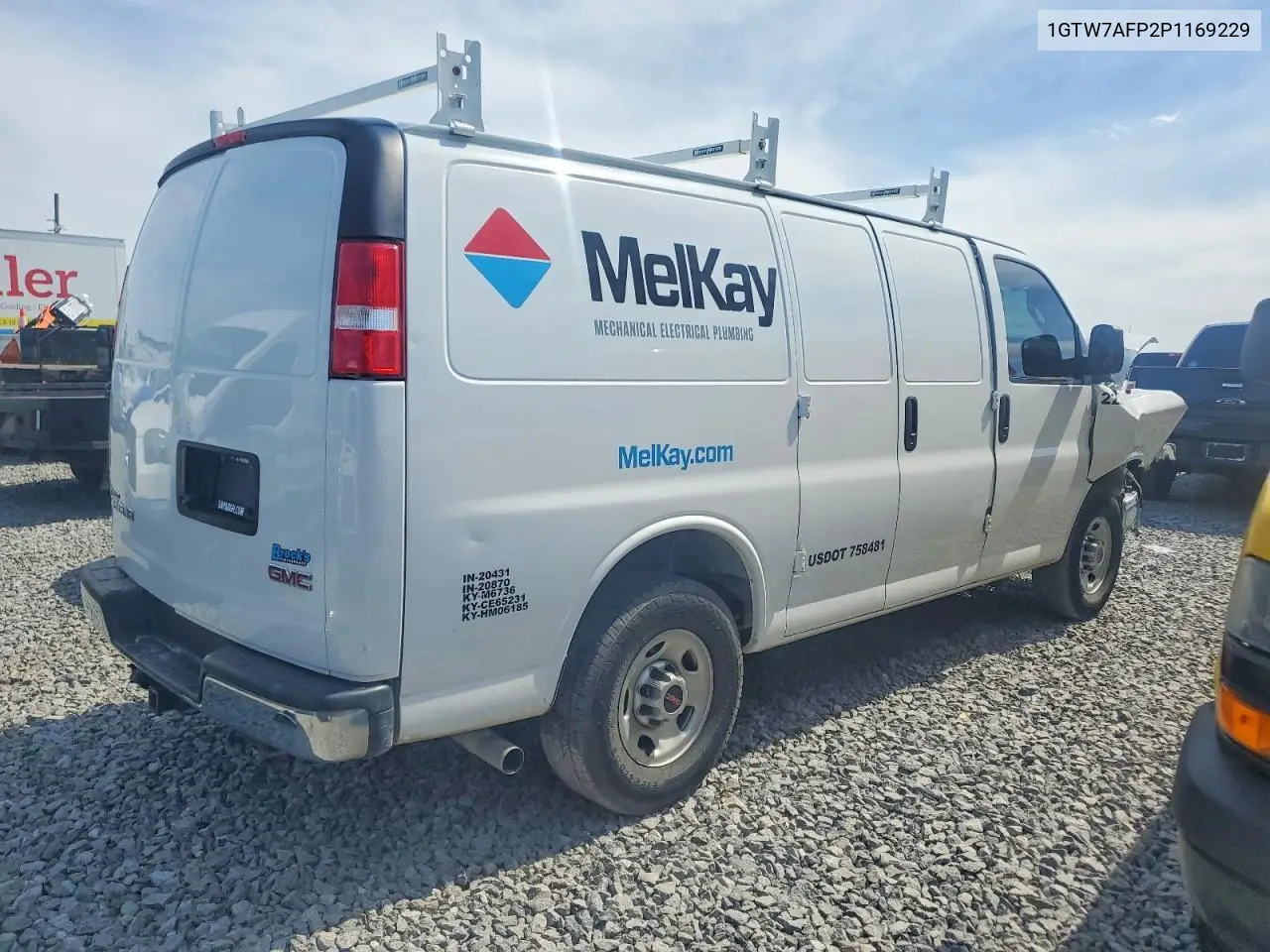 2023 GMC Savana G2500 VIN: 1GTW7AFP2P1169229 Lot: 51332096