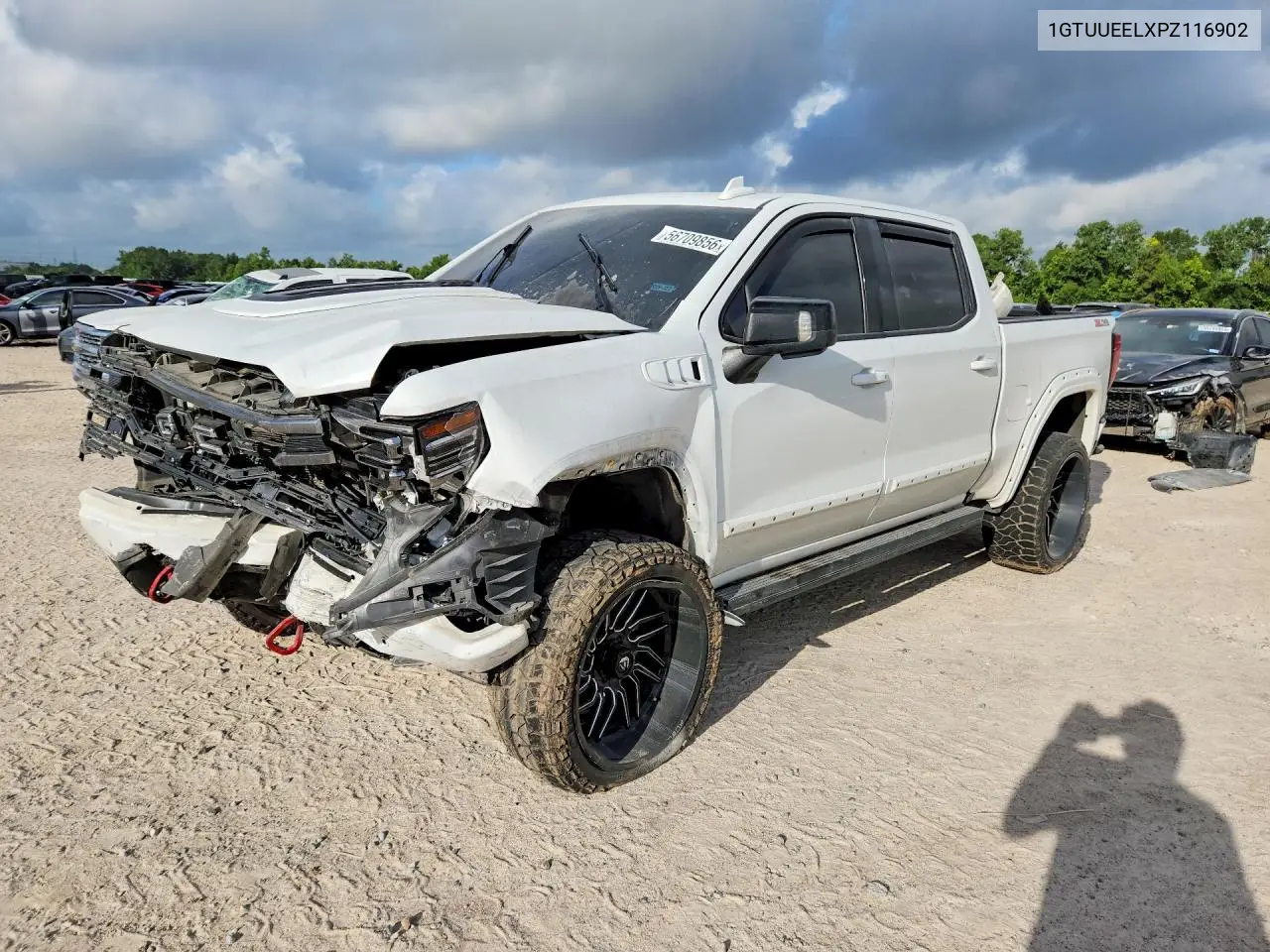 2023 GMC Sierra K1500 At4 VIN: 1GTUUEELXPZ116902 Lot: 56709856