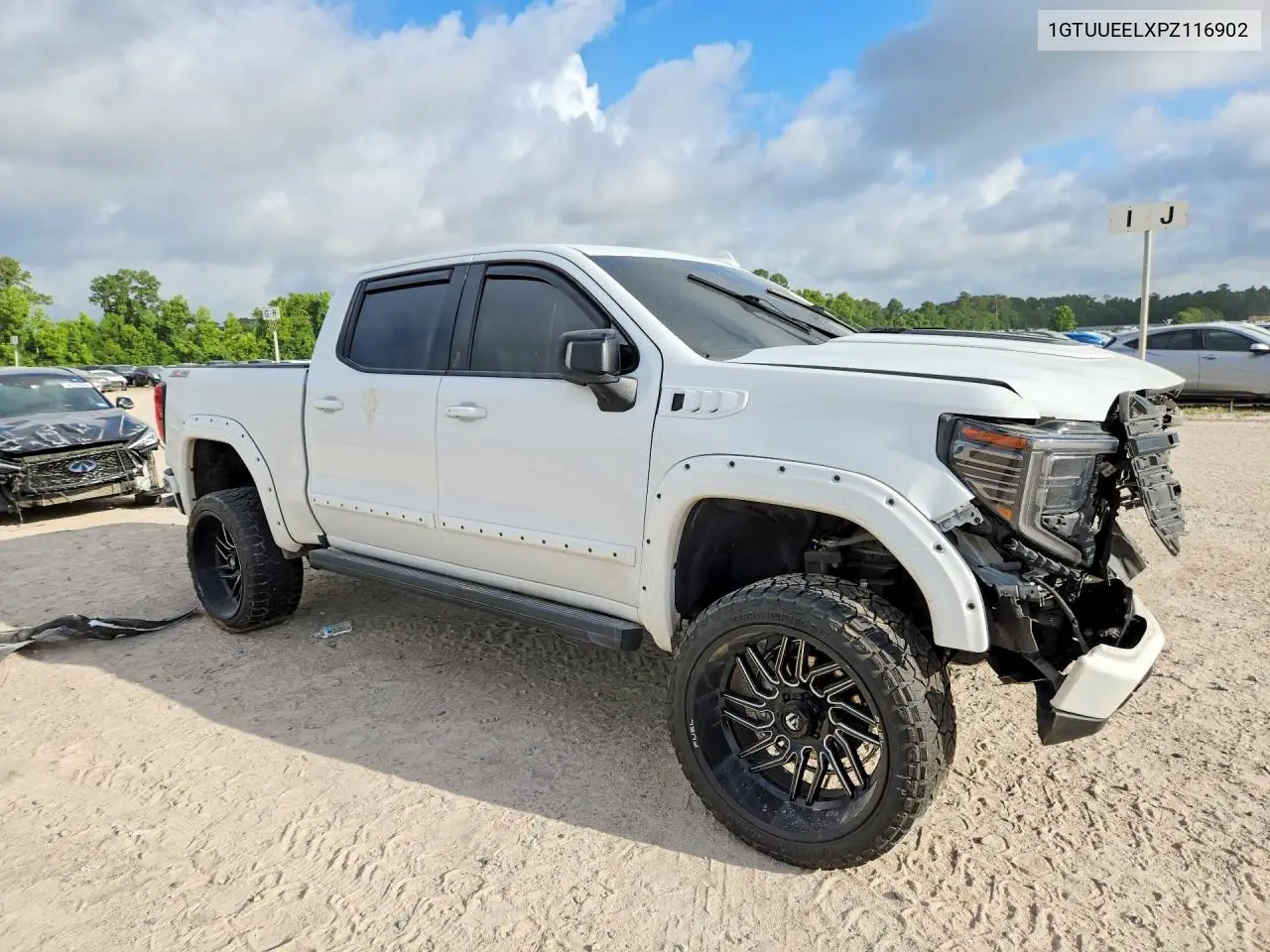 2023 GMC Sierra K1500 At4 VIN: 1GTUUEELXPZ116902 Lot: 56709856