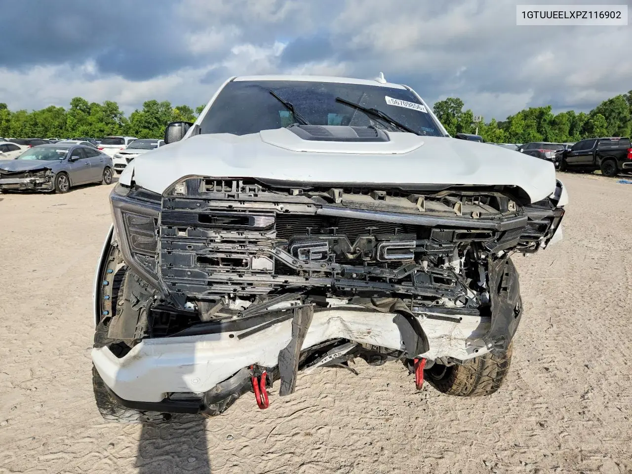 2023 GMC Sierra K1500 At4 VIN: 1GTUUEELXPZ116902 Lot: 56709856