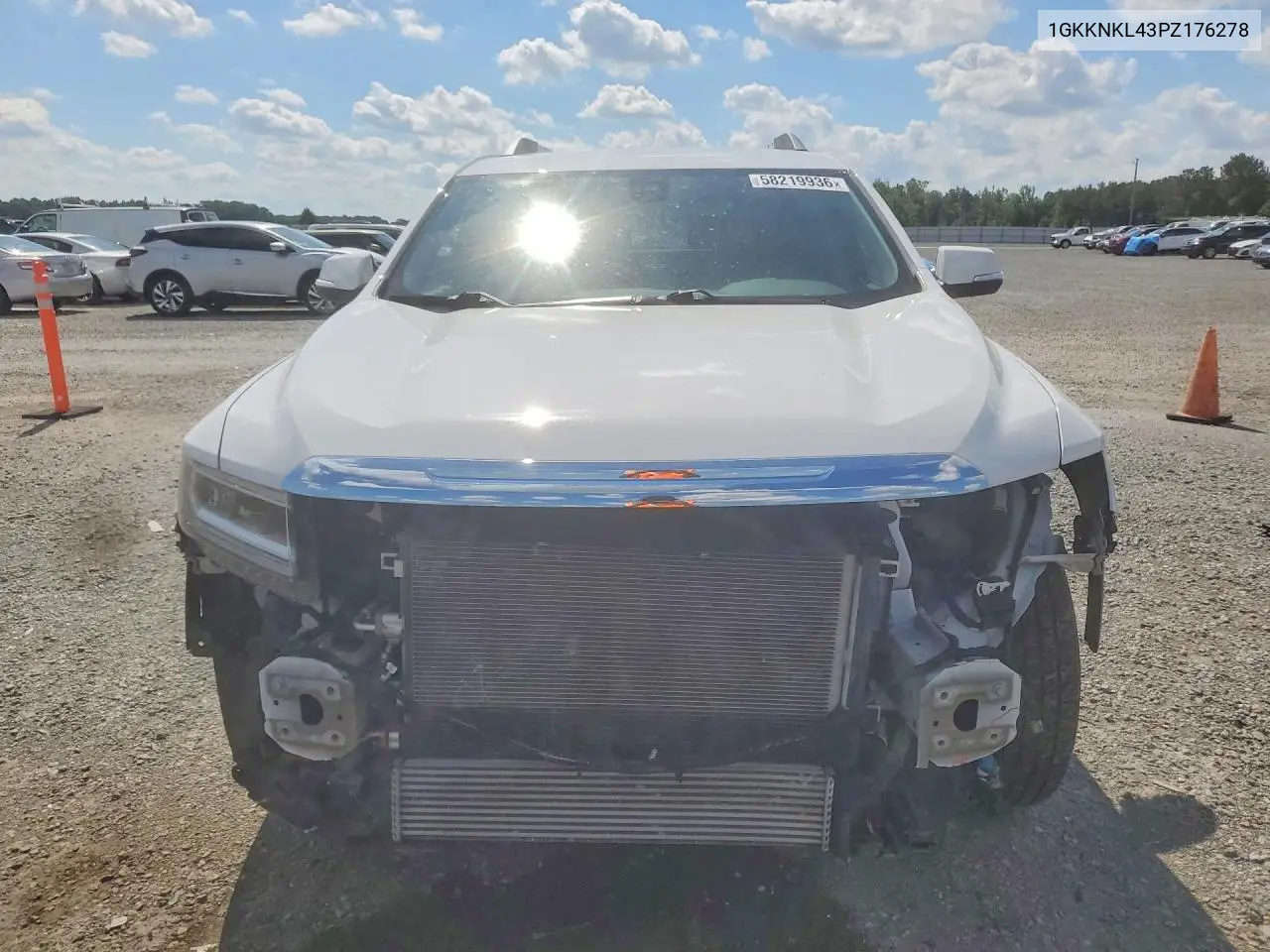 2023 GMC Acadia Sle VIN: 1GKKNKL43PZ176278 Lot: 58219936