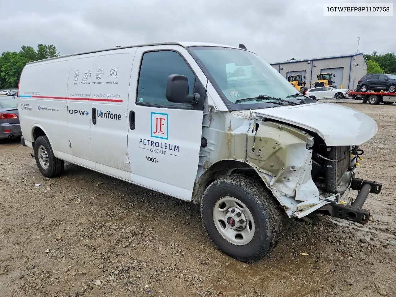 2023 GMC Savana G2500 VIN: 1GTW7BFP8P1107758 Lot: 58280946