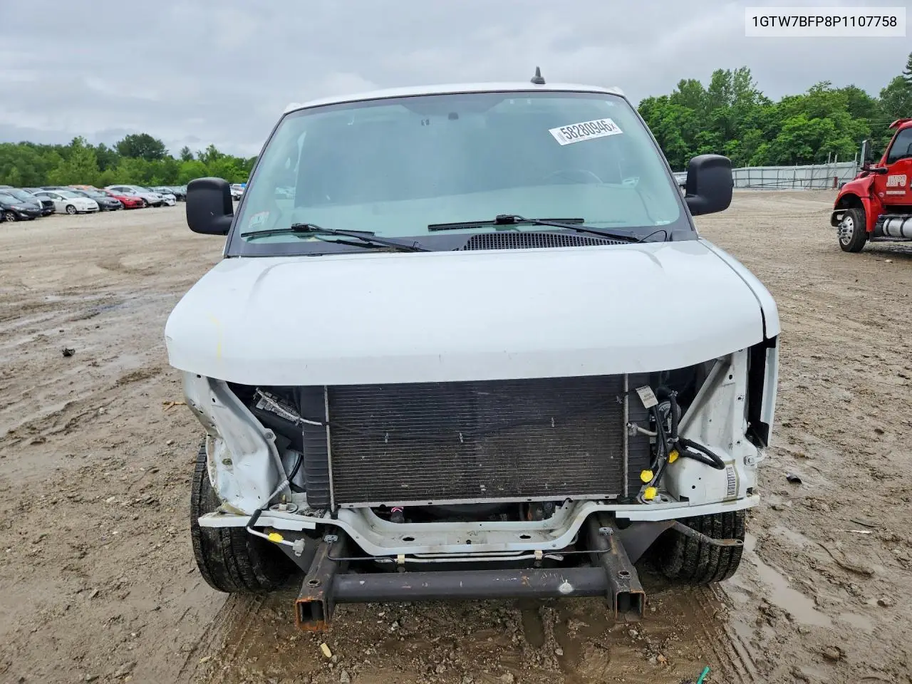2023 GMC Savana G2500 VIN: 1GTW7BFP8P1107758 Lot: 58280946