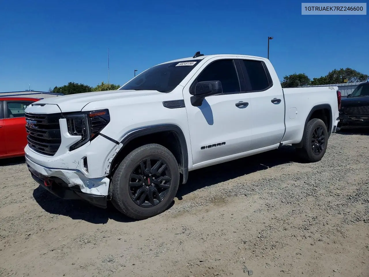 2024 GMC Sierra K1500 VIN: 1GTRUAEK7RZ246600 Lot: 58249156