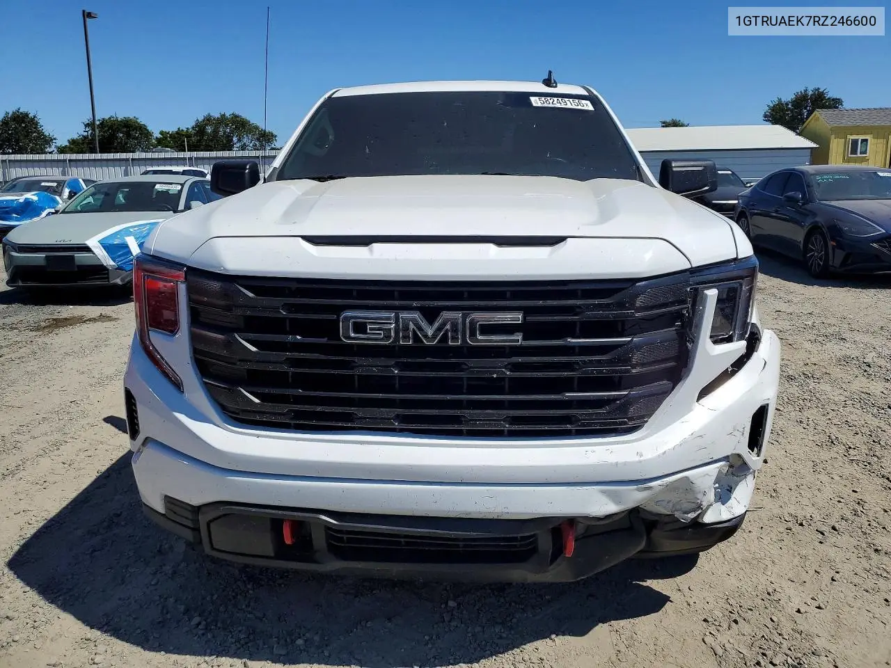 2024 GMC Sierra K1500 VIN: 1GTRUAEK7RZ246600 Lot: 58249156