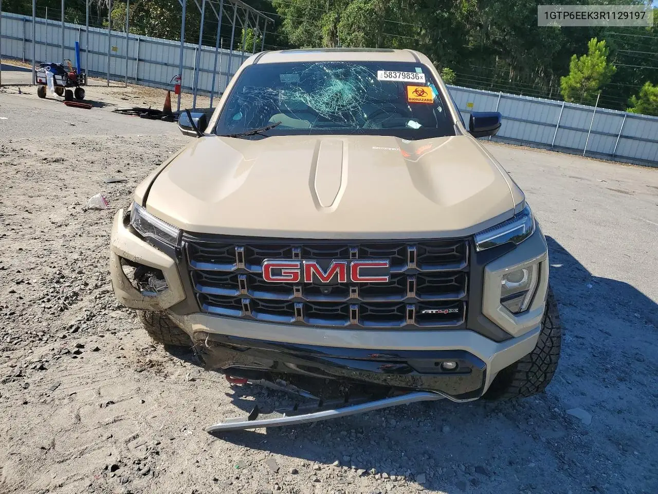2024 GMC Canyon At4X VIN: 1GTP6EEK3R1129197 Lot: 58379836