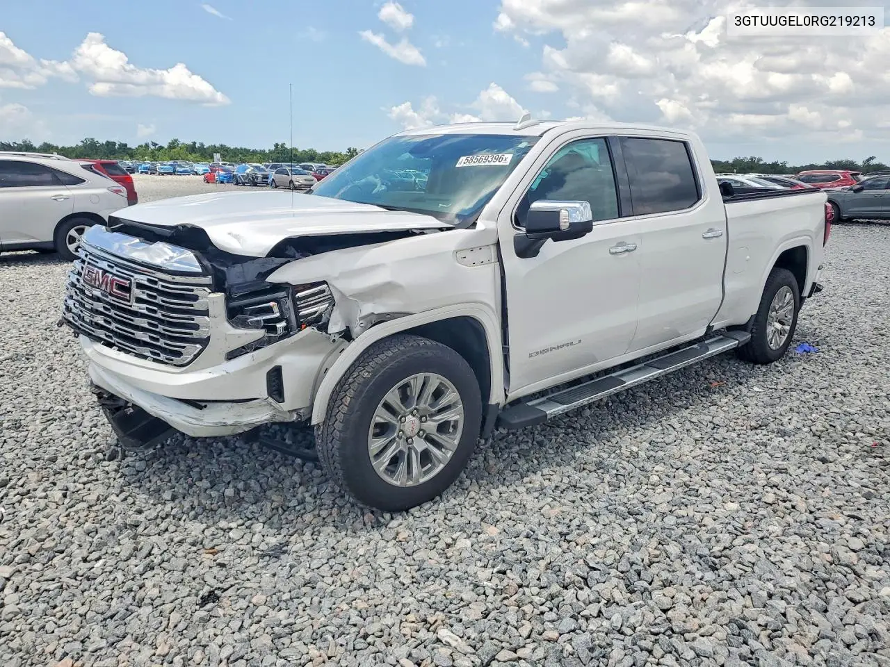 2024 GMC Sierra K1500 Denali VIN: 3GTUUGEL0RG219213 Lot: 58569396
