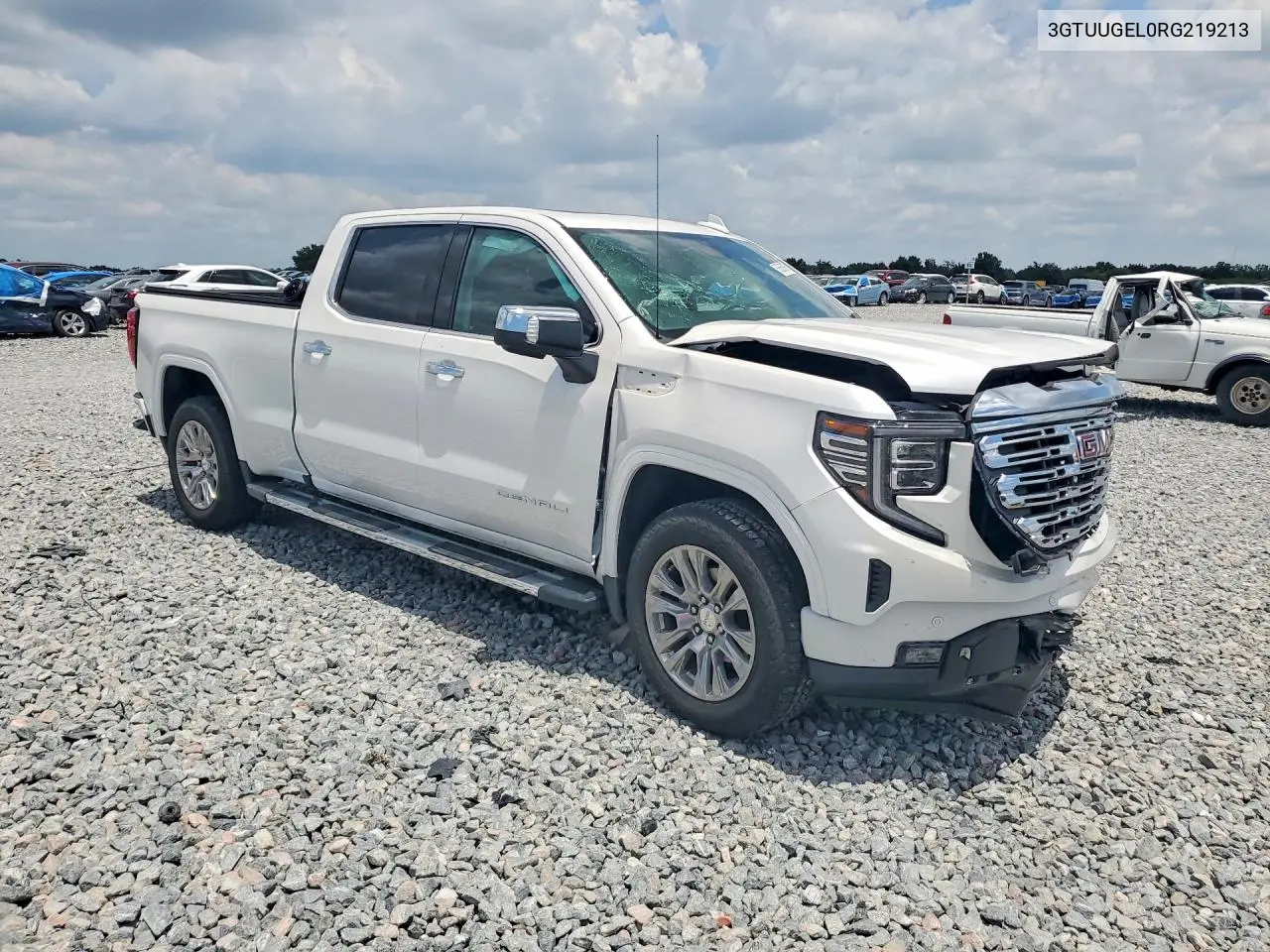 2024 GMC Sierra K1500 Denali VIN: 3GTUUGEL0RG219213 Lot: 58569396